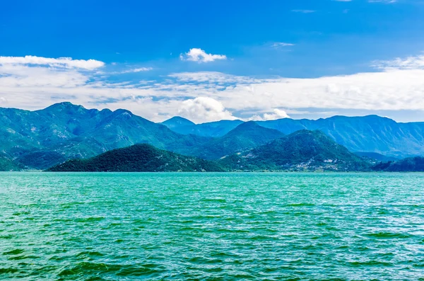 モンテネグロの skadarske 湖の風景を見る — ストック写真