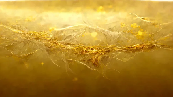 Render Gold Abstract Background Soft Glowing Backdrop Texture Christmas Valentine — Stockfoto