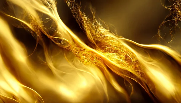 Render Gold Fire Abstract Background Soft Glowing Backdrop Texture Christmas — Stok fotoğraf