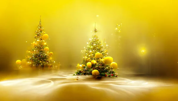 Render Merry Christmas Wallpaper Beautiful Artwork Seasonal Illustration Copy Space — Stockfoto