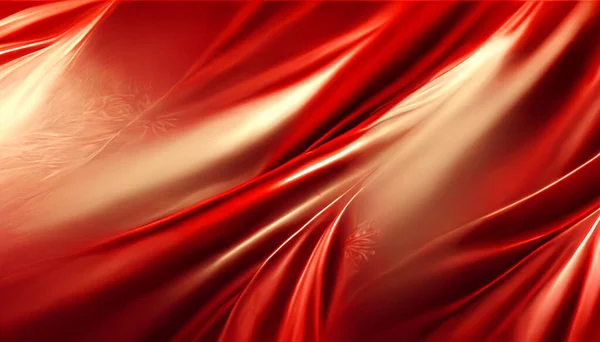 Render Merry Christmas Wallpaper Abstract Red Fractal Composition Beautiful Artwork — Stockfoto