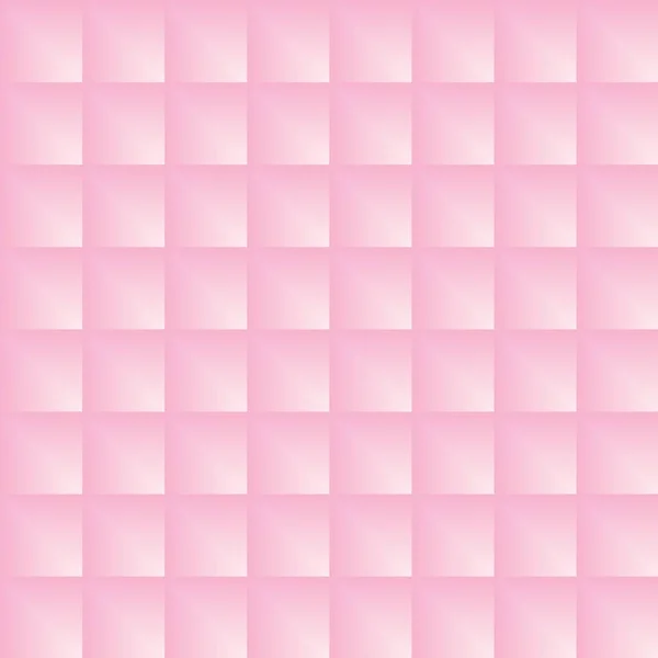 Pink Background Abstract Art Seamless Pattern Square Pastel Pink Design — Vettoriale Stock