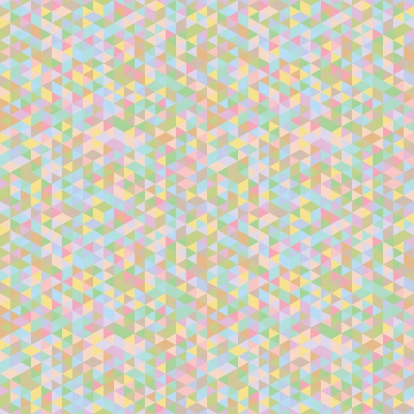 Abstract Geometric Pastel Theme Colors Fashion Style Colored Vector Seamless — Stock vektor