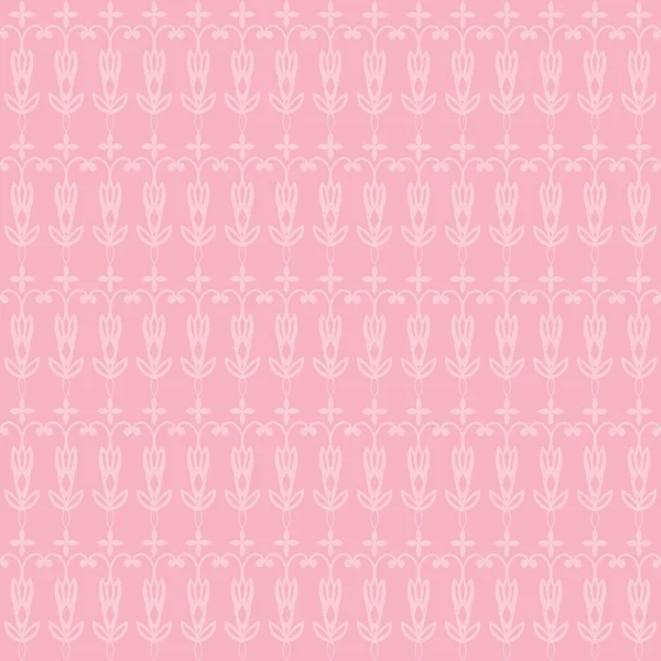 Pink Background Seamless Pattern Vector Illustration Design Love Relationship Valentine — Wektor stockowy