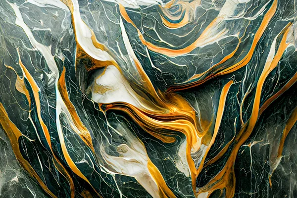 Abstract Gold Rosso Levanto Marble Wallpaper Digital Art Illustration — Stock fotografie