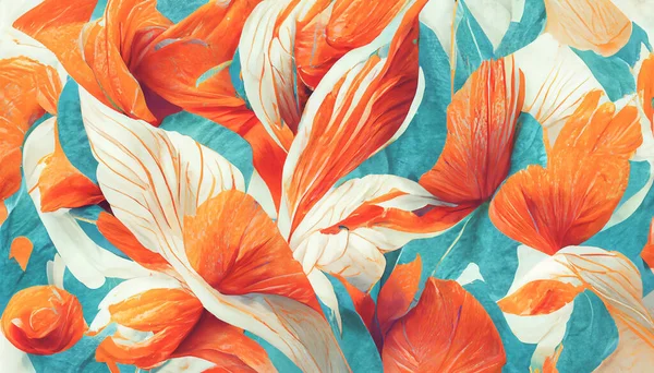 Render Abstract Flower Texture Background Series Design Creative Wallpaper Design — ストック写真