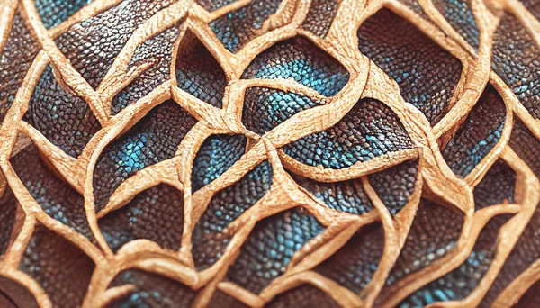 Render Abstract Leather Texture Background Series Design Creative Wallpaper Design — Stock fotografie