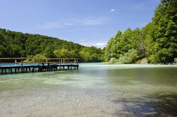 Parque Nacional Plitvicka Jezera (Croácia ) — Fotografia de Stock