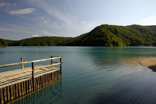 Parque Nacional de los Lagos de Plitvice (Croacia ) — Foto de Stock