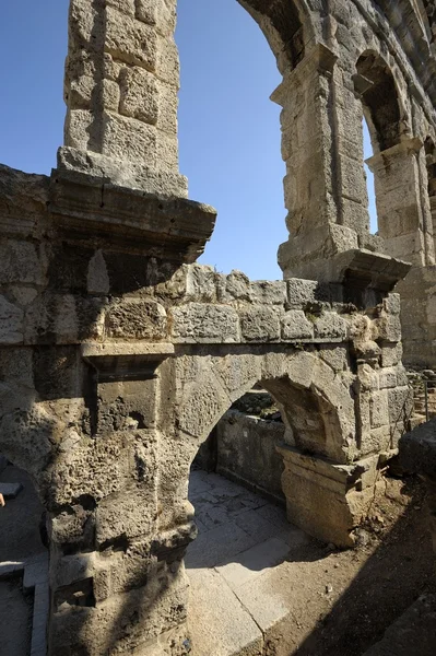 Roman amphitheater of Pula (Croatia) — Stock Photo, Image