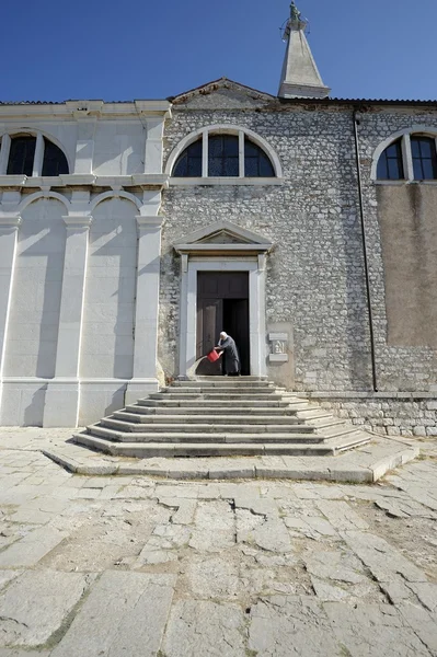 Kostel svaté Eufemie v Rovinj — Stock fotografie