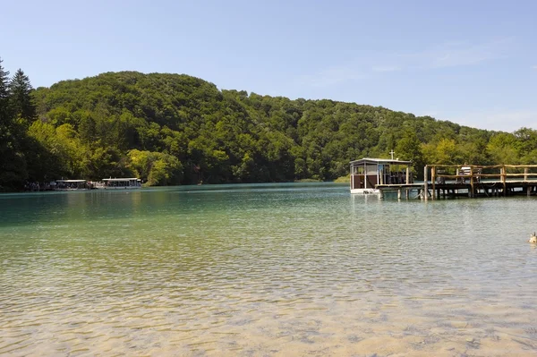 Nationaal Park Plitvicemeren (Kroatië) — Stockfoto