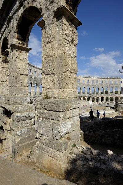 Römisches Amphitheater von Pula (Kroatien)) — Stockfoto