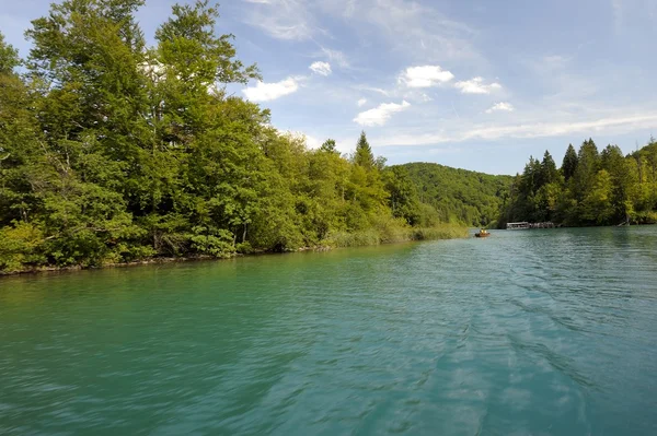 Parque Nacional de los Lagos de Plitvice (Croacia ) — Foto de Stock