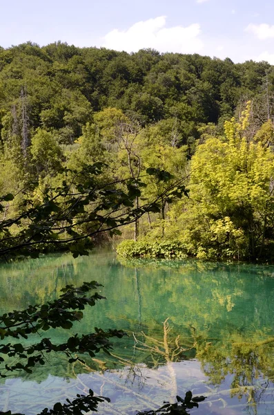 Nationaal Park Plitvicemeren (Kroatië) — Stockfoto