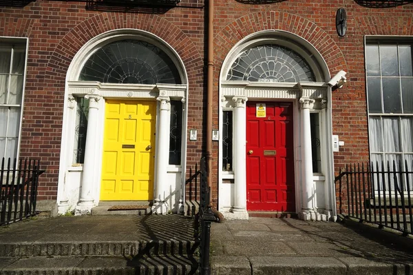 Грузинський двері, Ірландія Дублін — стокове фото