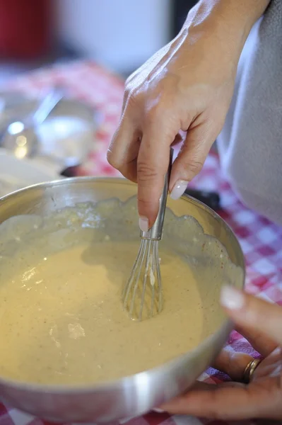 Fabricación de postres — Foto de Stock