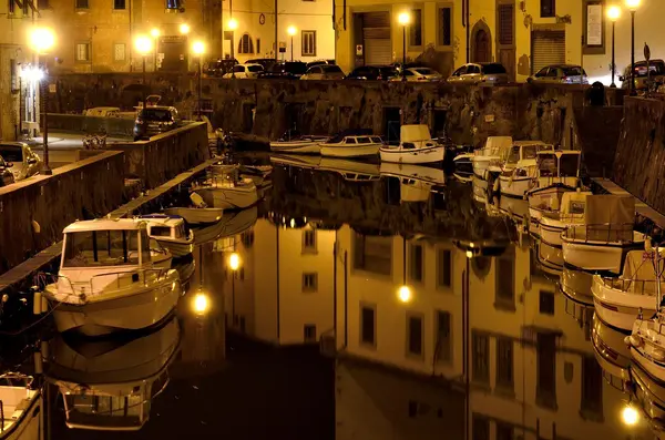 La Venezia Nuova (Livorno) — Zdjęcie stockowe