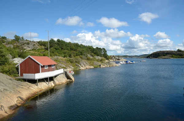 Svenska fjord — Stockfoto
