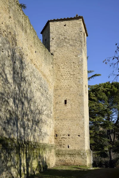 City Walls of Staggia Senese — Stock Photo, Image