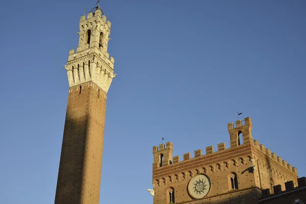 Torre del Mangia — Zdjęcie stockowe