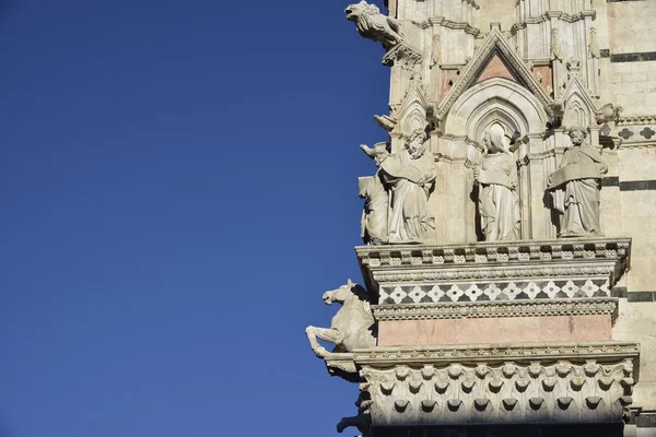 Monumento em Siena — Fotografia de Stock