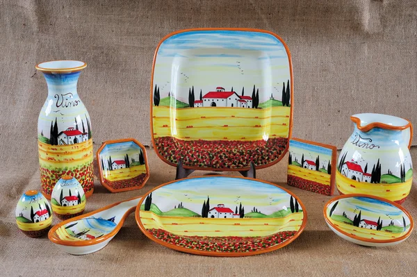 Tuscan Potteries — Stock Photo, Image