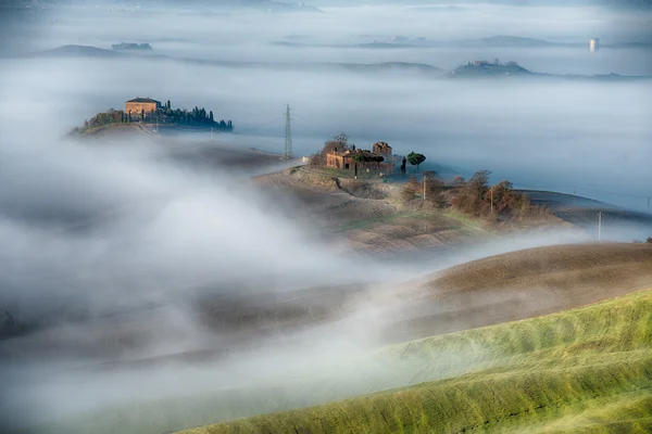 Foggy Sunset — Stock Photo, Image