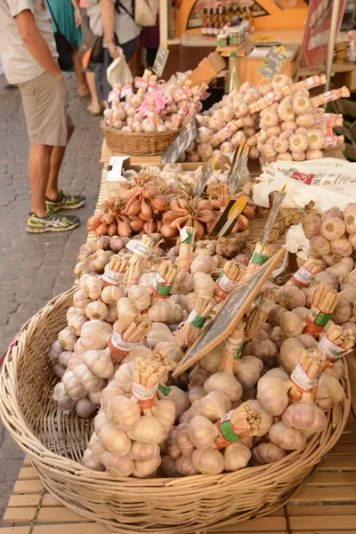 Sarlat market — Stok fotoğraf