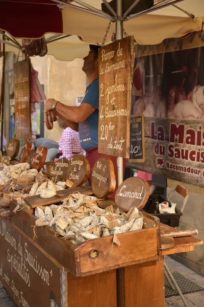 Рынок сарлата — стоковое фото