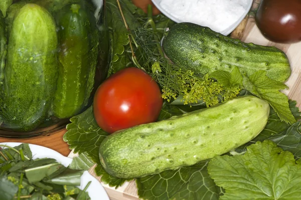 Verdure e verdure spezie condimento — Foto Stock
