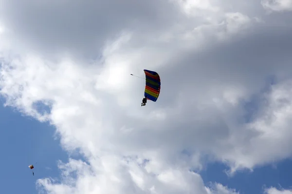 Skydivers. — Fotografia de Stock