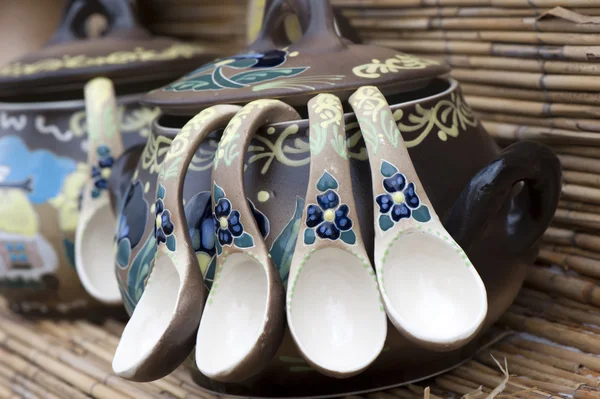 Cerâmica artesanal — Fotografia de Stock
