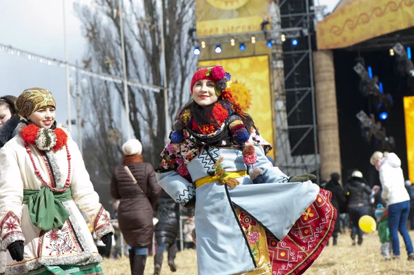 Oslava maslenitsa — Stock fotografie