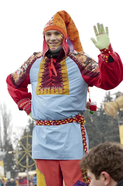 Celebração de maslenitsa — Fotografia de Stock