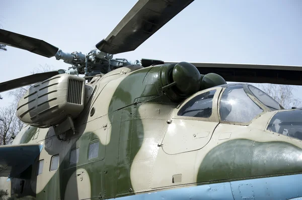 Kampfhubschrauber, mi-24 — Stockfoto