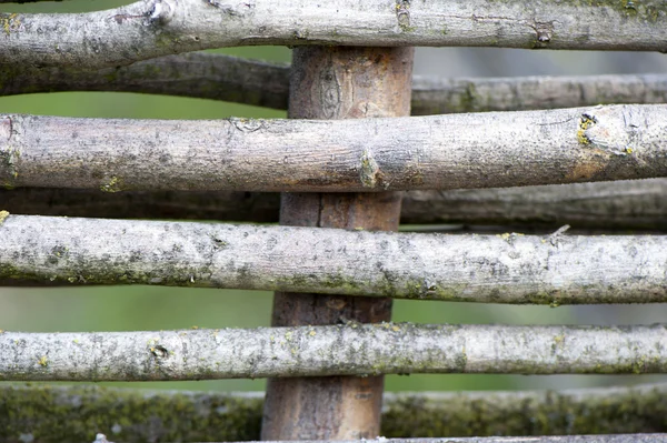 Cerca de madeira — Fotografia de Stock