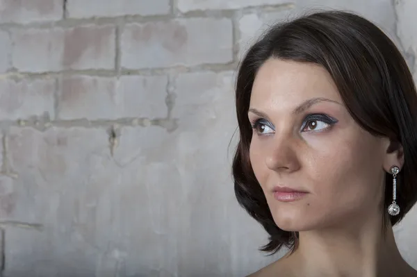 Portrait of a young woman — Stock Photo, Image