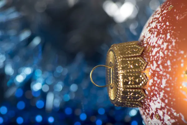 Glass Christmas ball — Stock Photo, Image