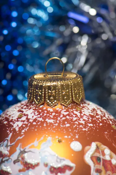 Glass Christmas ball — Stock Photo, Image