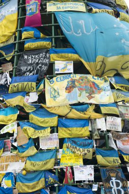 Kiev muhalefet mitingi