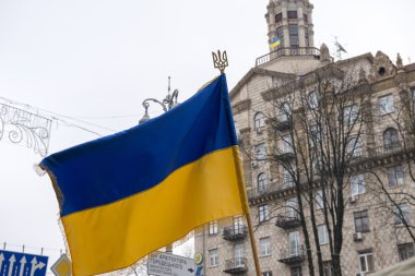 Kiev muhalefet mitingi