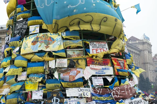 Oppositionsmötet i kiev — Stockfoto