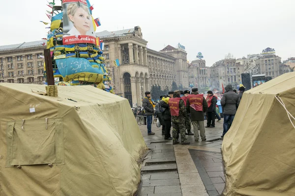 Opoziční demonstrace v Kyjevě — Stock fotografie