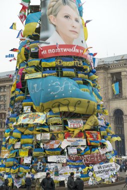 Kiev muhalefet mitingi