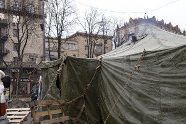 Kiev muhalefet mitingi