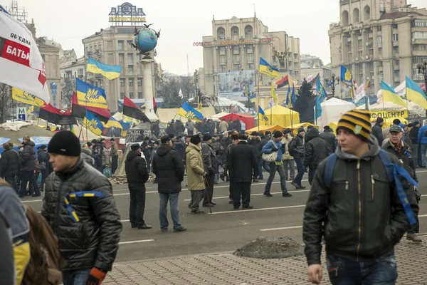 Kiev muhalefet mitingi