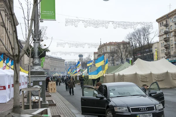 Займав будівлі державної адміністрації — стокове фото