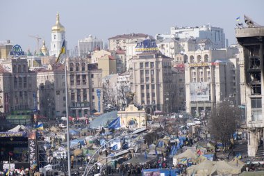 vista de la independencia majdanBağımsızlık majdan görünümünü