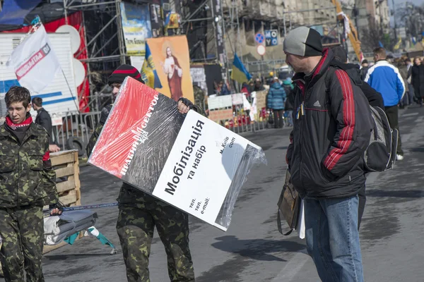 Life on the Maidan — Stock Photo, Image